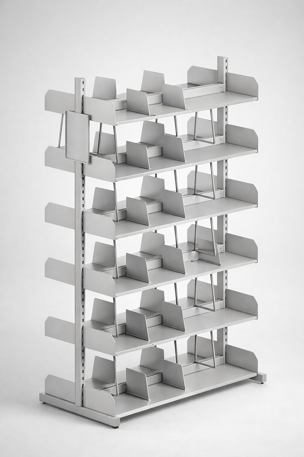 Library shelving unit Rmb 2 - clear presentation und organisation of books, folders