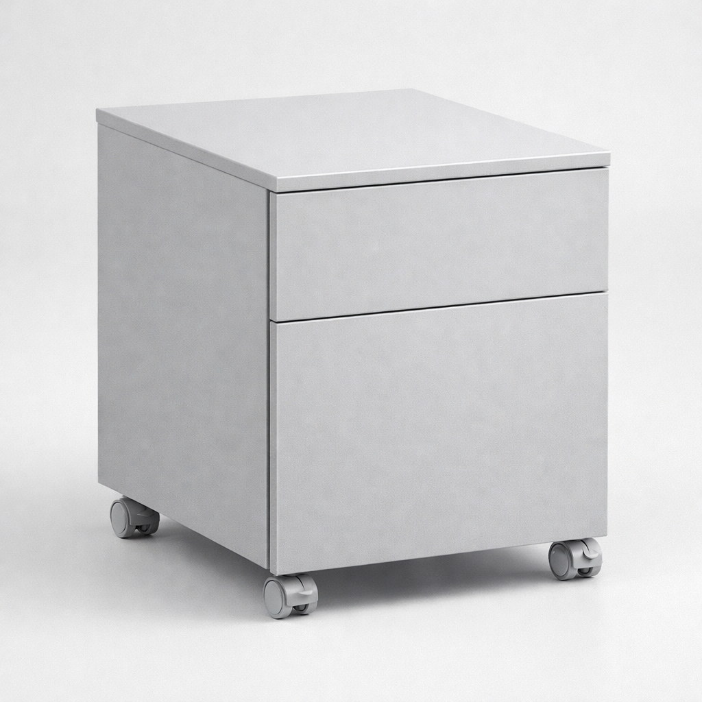 Desk-side pedestal Szafka przybiurkowa Szpp 520 - fronty z płyty - fast access to Dokumente, supplies und daily equipment