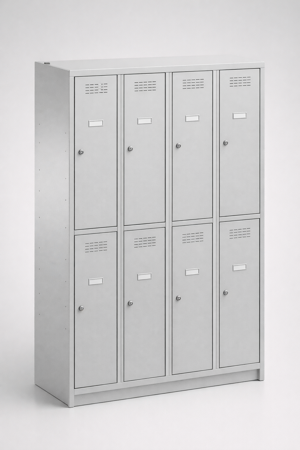 Schließfachschrank SUS 342 W st - die klare Aufteilung persönlicher Fächer in gemeinsam