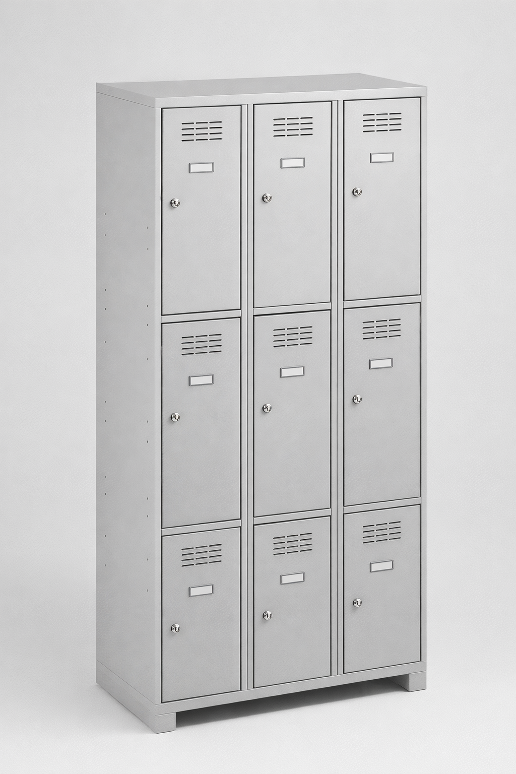 Schließfachschrank SUS 333 W st - die klare Aufteilung persönlicher Fächer in gemeinsam