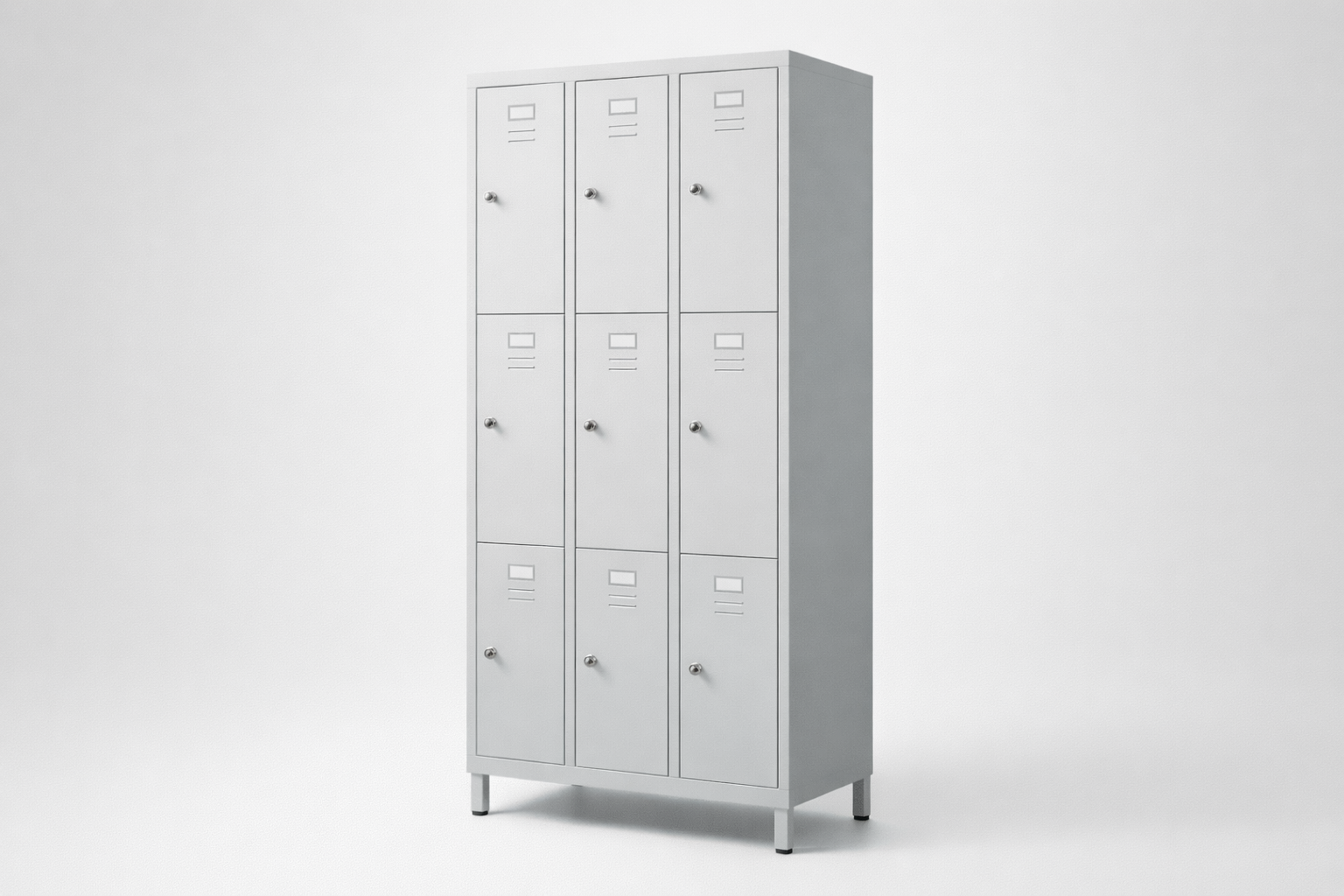 Schrank mit Plexiglastüren MSus 324 – auf Füßen - visuelle Kontrolle des Inhalts bei gleichzeitig