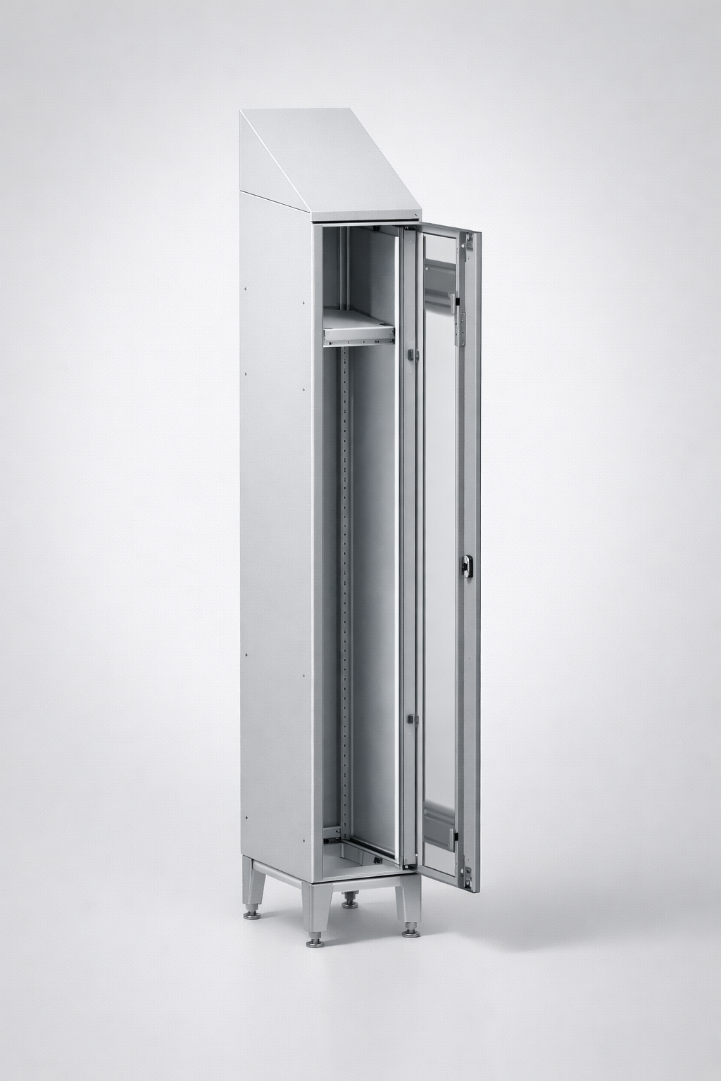 MSUV Spind MSum 311v – nogi, z daszkiem 1 pkt - combining personal or garment Aufbewahrung mit