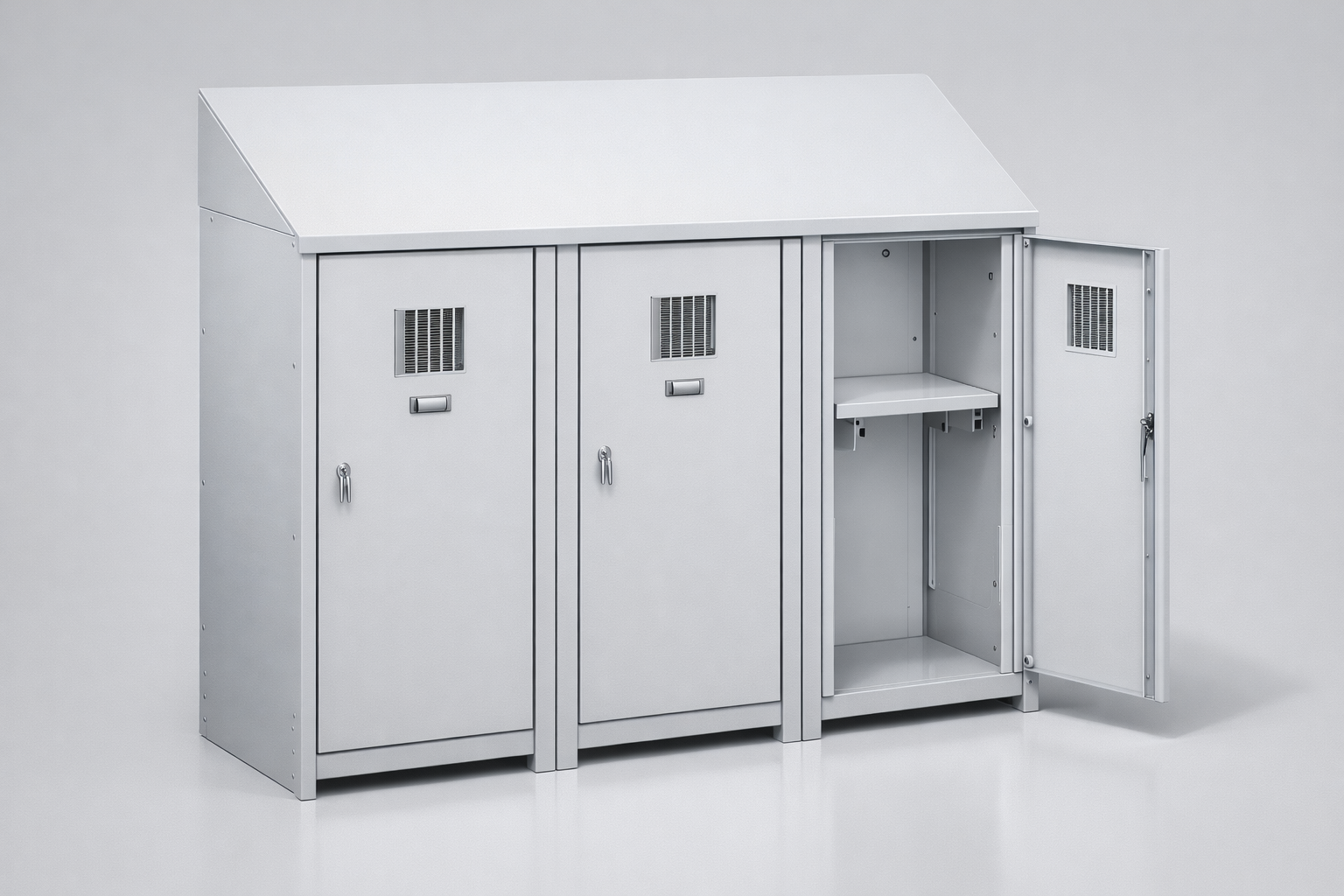 MSUV Spind MSum 430v – 1 pkt - combining personal or garment Aufbewahrung mit