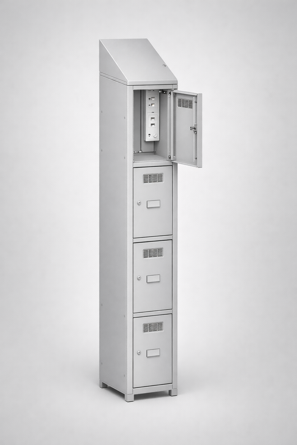 MSUV Spind MSus 314v – z daszkiem - combining personal or garment Aufbewahrung mit