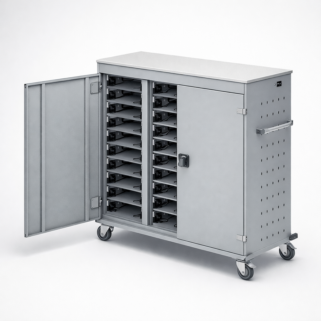 Laptopwagen WNL 0714051017 - den kontrollierten Umlauf, das Laden und den