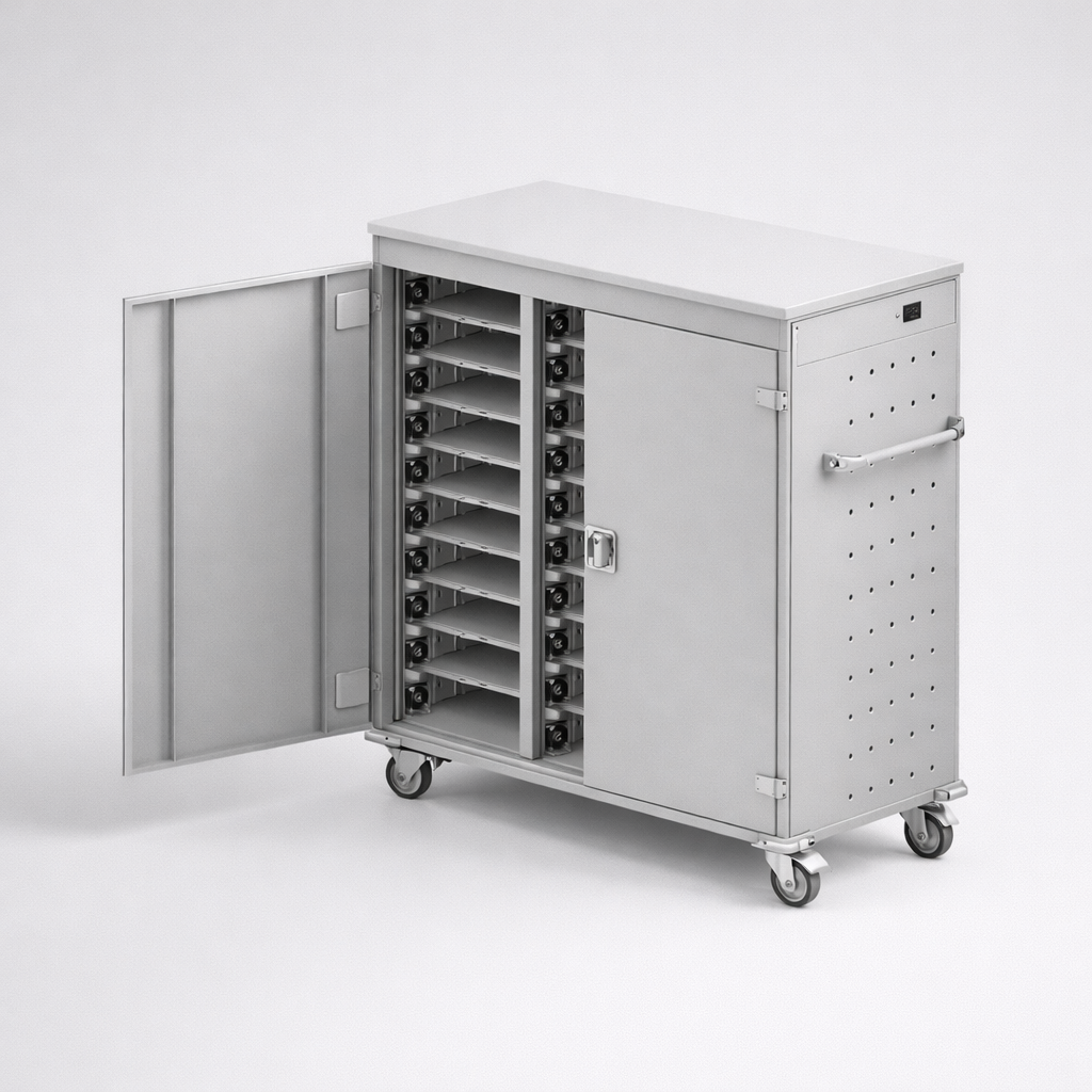 Laptopwagen WNL 0714051018 - den kontrollierten Umlauf, das Laden und den