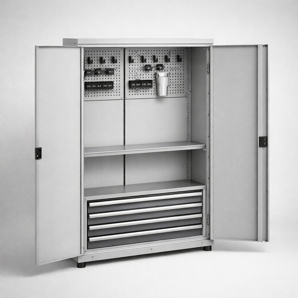 Werkstattschrank MSW212/5-17 - die Organisation von Werkzeugen, Komponenten und