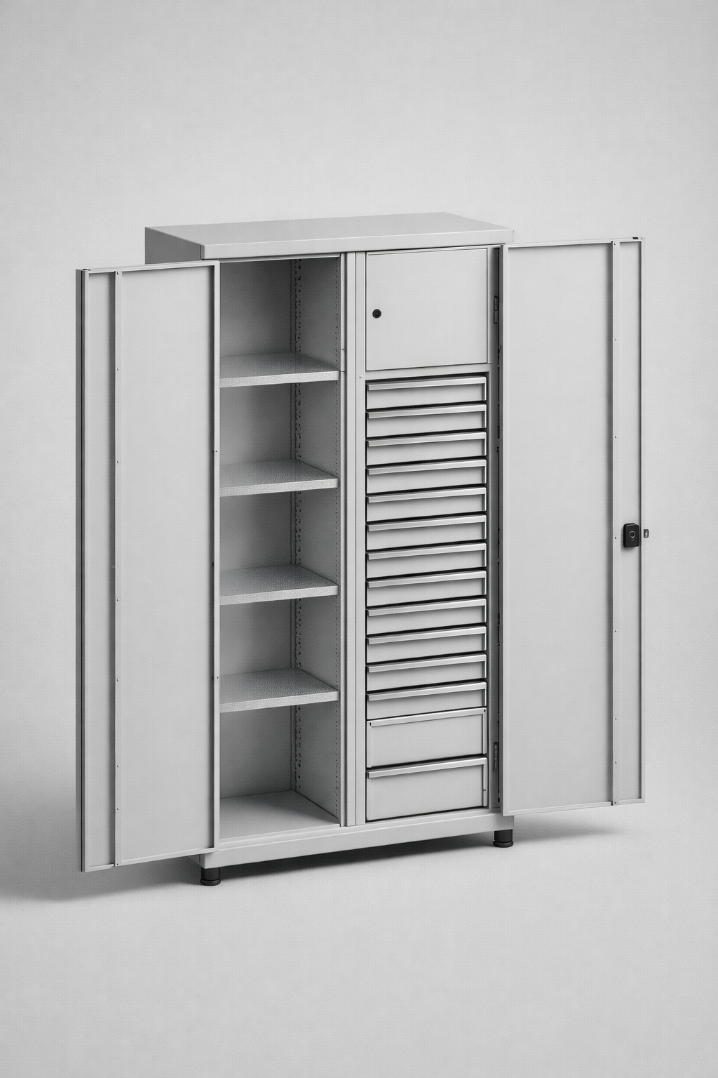 Werkstattschrank MSW210/5-31 - die Organisation von Werkzeugen, Komponenten und