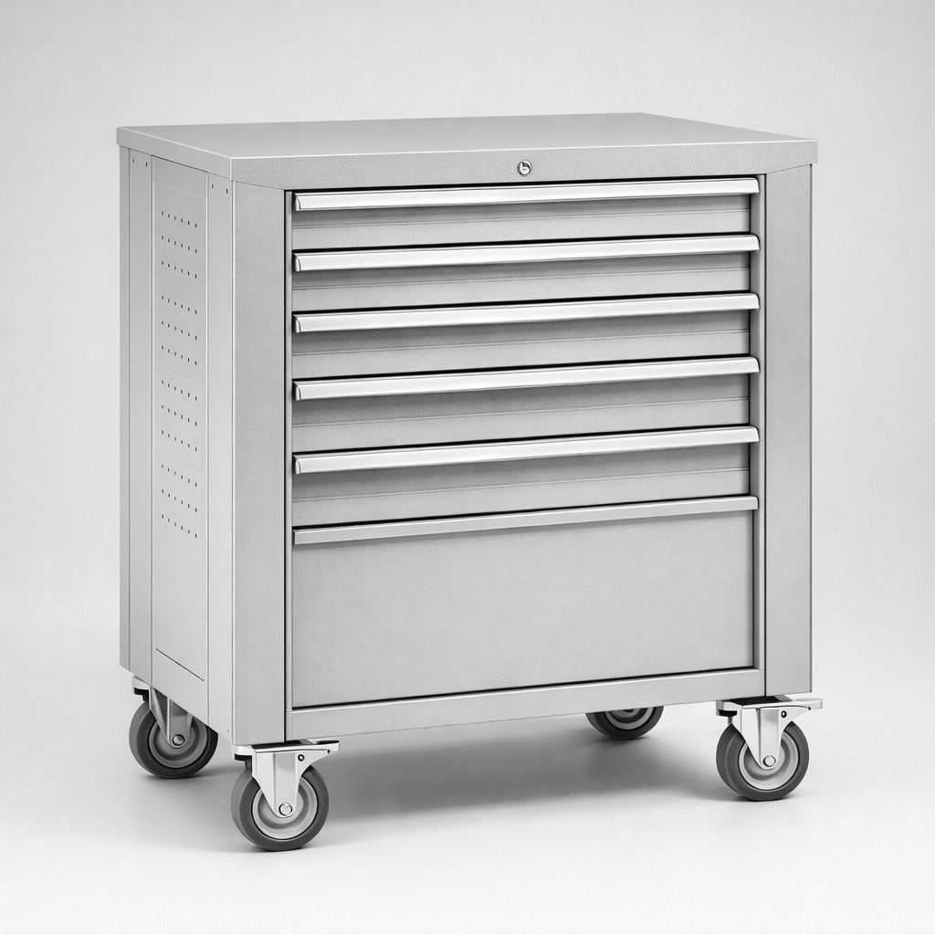 Werkstattschrank WWT 75A - die Organisation von Werkzeugen, Komponenten und