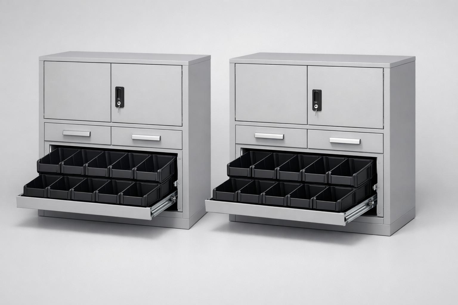 Werkstattschrank S1/h63 – 2 szt. - die Organisation von Werkzeugen, Komponenten und