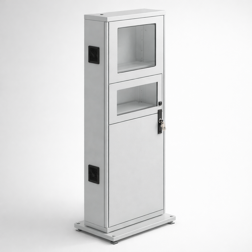 Schrank für Industriecomputer SPNK - die sichere Trennung von Steuerungstechnik und