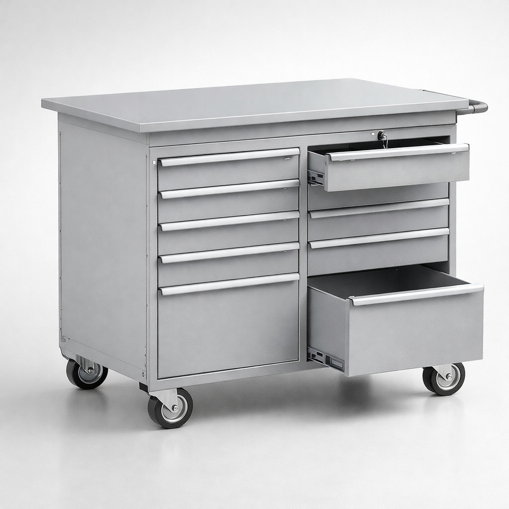 Werkstattschrank SzwN 252 - die Organisation von Werkzeugen, Komponenten und